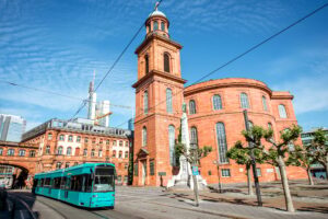 Old church in Frankfurt